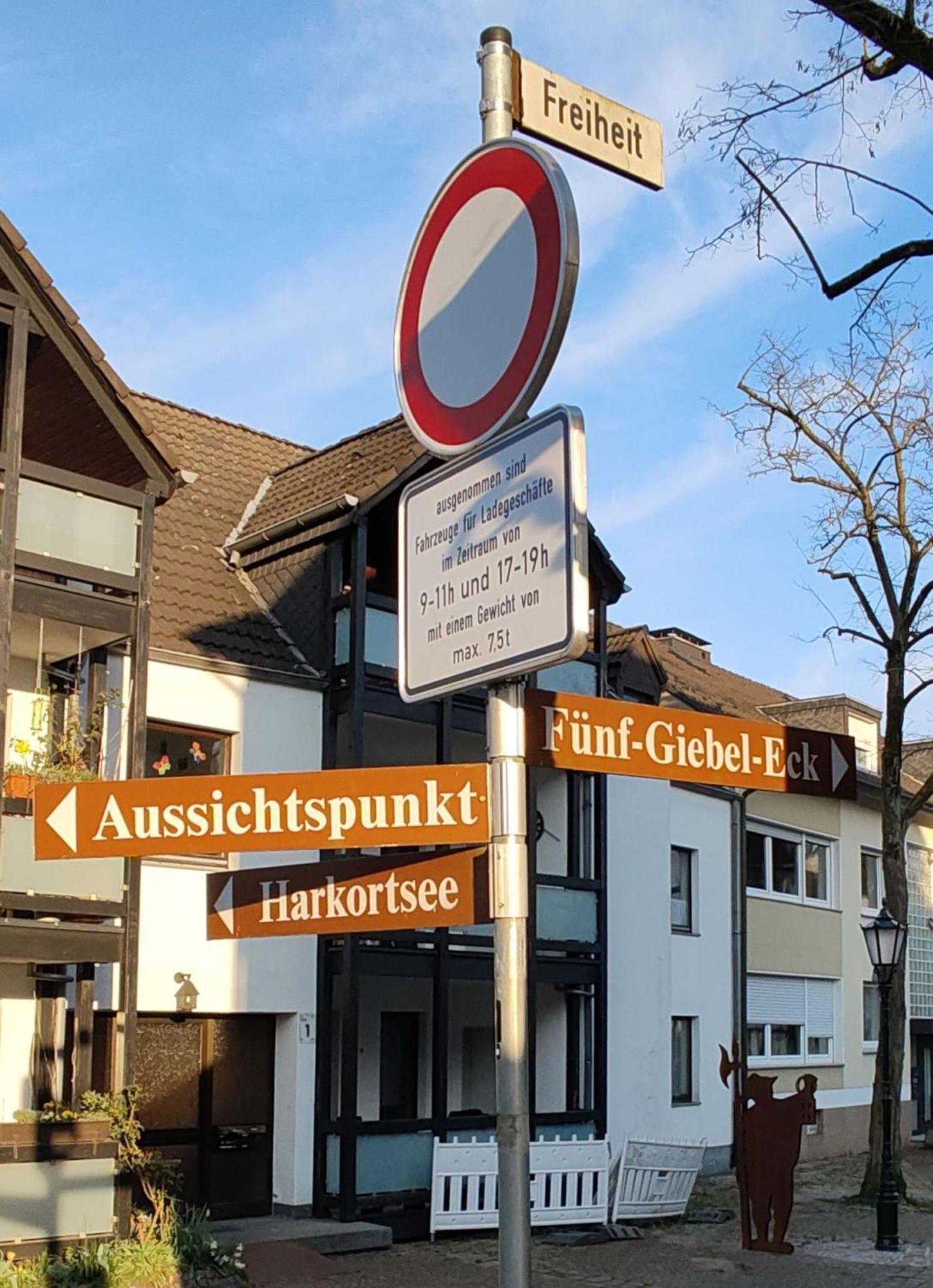 Fuenf Giebel Eck In Der Freiheit Am Ruhrtalradweg Hotel Wetter  Exterior photo